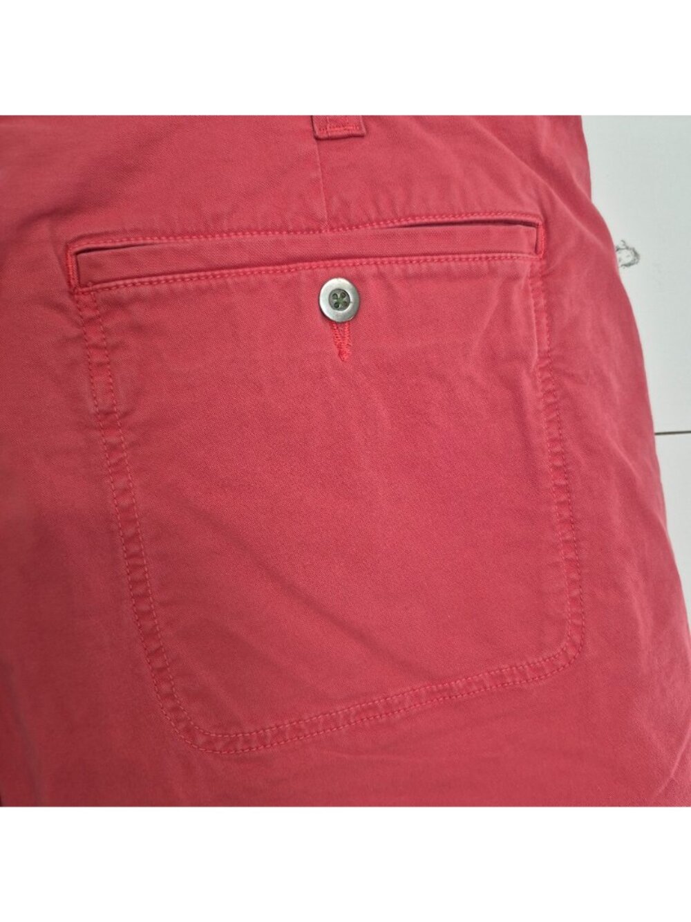 Orvis Men's Casual Red Cotton Shorts Size 38 NWT - Picture 7 of 7